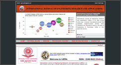 Desktop Screenshot of ijera.com